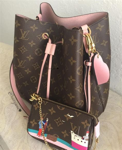 pink and white louis vuitton bag|louis vuitton bag pink inside.